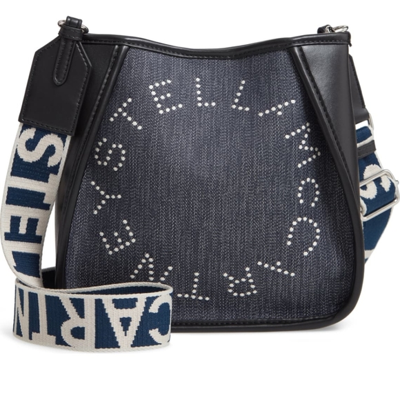 Stella McCartney Handbags - Stella McCartney Mini Embroidered logo crossbody